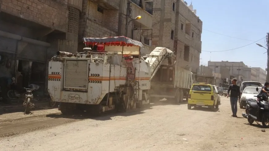 Şaredariya Tebqayê dest bi qîrkirina rêyan kir