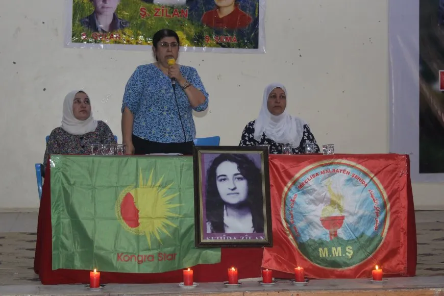 Li gelek navendan bîranîna şehîd Zîlan