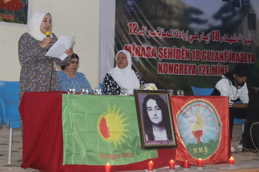 Li gelek navendan bîranîna şehîd Zîlan