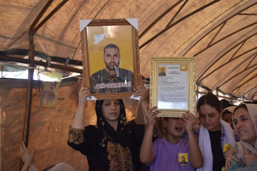 Şêniyên Dirbêsiyê sersaxî da malbata şehîd Ceger Hesekê