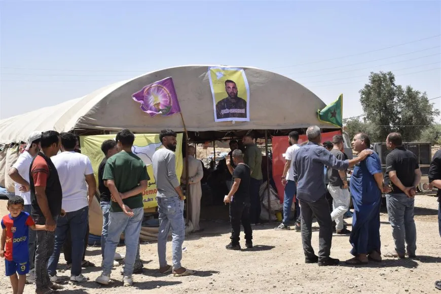Şêniyên Dirbêsiyê sersaxî da malbata şehîd Ceger Hesekê