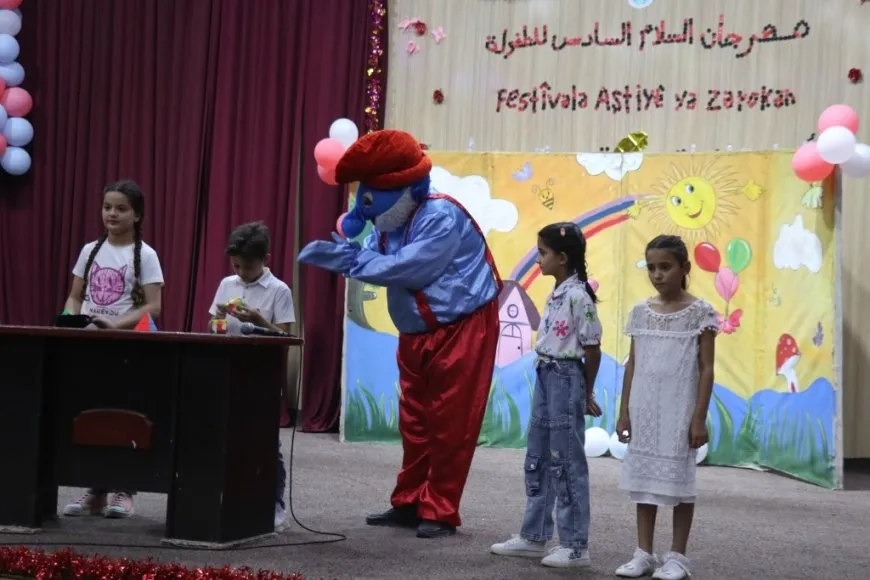 Festîvala 6’an a Aştiyê ya Zarokan bi beşdariyek berfireh dest pê kir