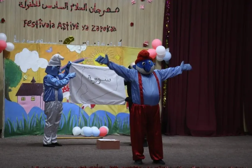 Festîvala 6’an a Aştiyê ya Zarokan bi beşdariyek berfireh dest pê kir