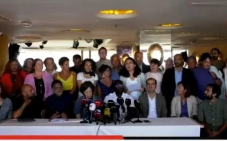 Şandeya ji Ewropayê: Divê Ocalan bêşert were berdan