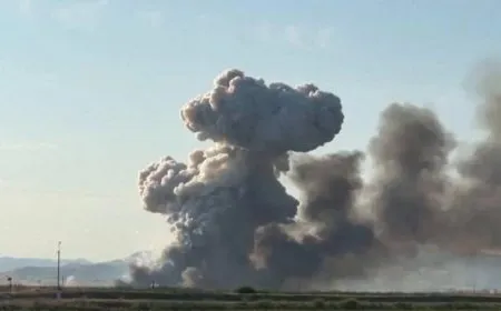 Li Kalîforniyayê di depoya fîşekên hewayî de teqîn: 7 kes winda ne