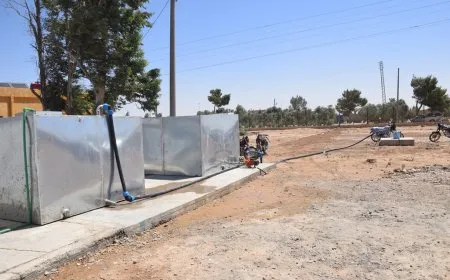 Li Şedadê 2 stasyonên paqijkirina ava vexwarinê