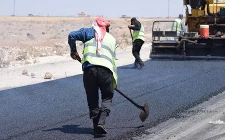 Xebatên qîrkirina rêya Qamişlo-Dêrikê didomin