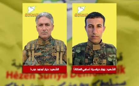 2 şervanên QSD’ê şehîd bûn