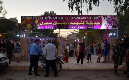 Li bajarê Dirbêsiyê baxçeya ‘’Şehîd Osman Sebirî’’ hate vekirin