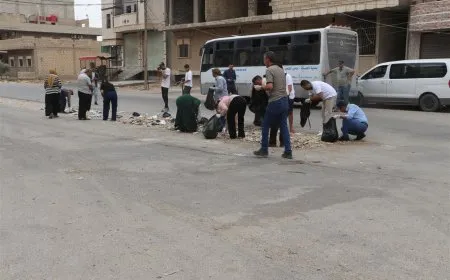 Li Hesekê xebatên paqijiyê û hişyarkirina jîngehê berdewam dikin