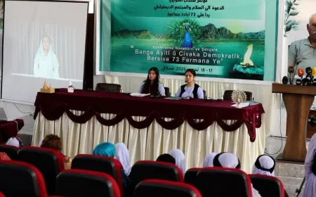Konferansa Ronakbirî ya Şengalê di roja duyemîn de didome