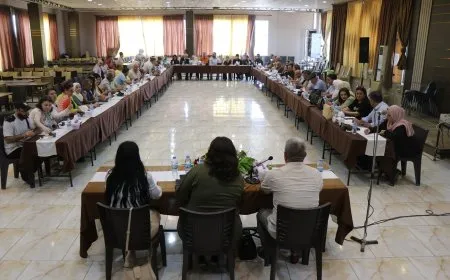 Astengiyên li pêşiya banga Rêber Abdullah Ocalan mijarên panelekê li Helebê bû
