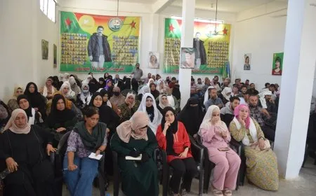 Partiya Yekîtiya Demokratîk li Şedadê civînek li dar xist
