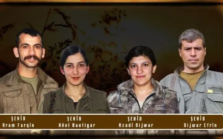 HPG-NRÇˊê nasnameyên 4 gerîlayên şehîd aşkera kirin