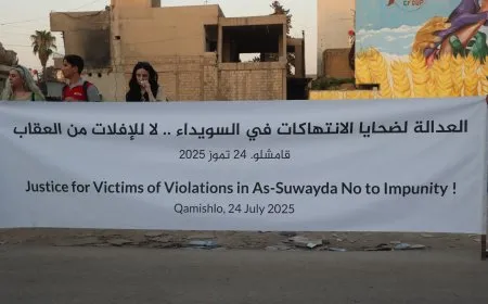 Xelkê Qamişloyê sûcên li Siwêdayê şermezar kirin