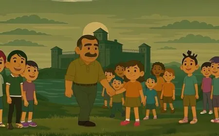 helbesta Rêber Abdullah Ocalan ya ji bo zarokan bû klîba anîmasyonê
