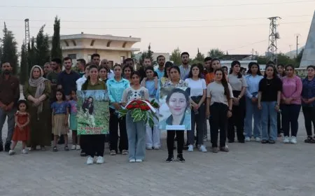 Li kantona Firat û bajarê Helebê şehîd Viyan Amara hate bibîranîn