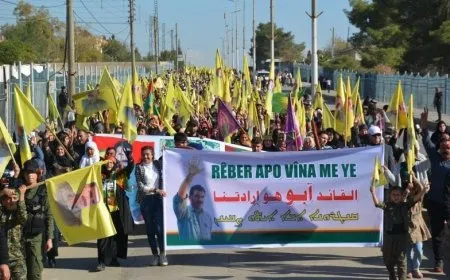 jinên Rojhilata Navîn ji Rêber Apo re name şandin
