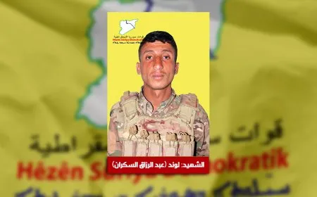 QSDˊê nasnameya şervanekî di qezayekê de şehîd bû aşkera kir