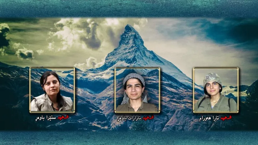YRK'ê  şehadeta 3 gerîlayên HPJ'ê ragihand