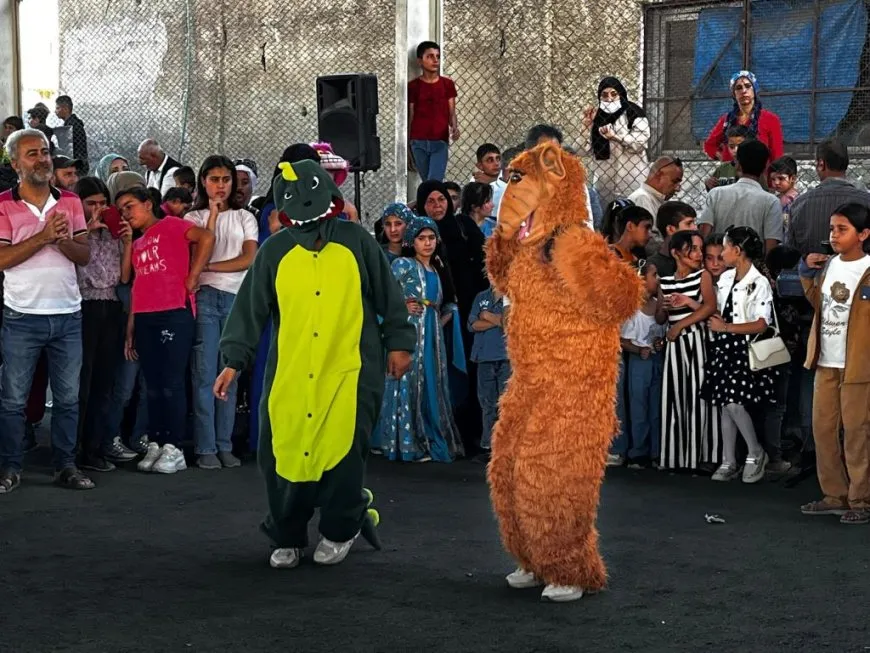 Ji zarokên Efrîn û Şehbayê re şahiyek hat lidarxistin
