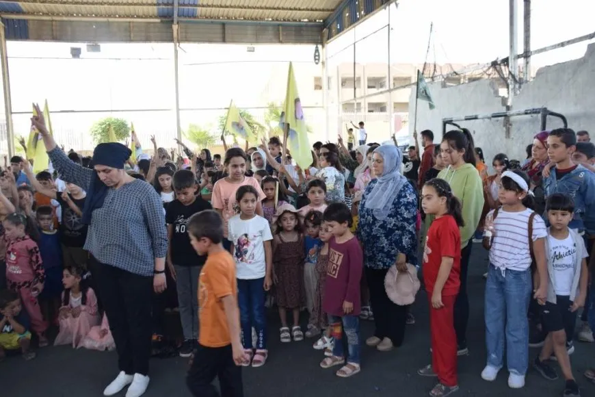Ji zarokên Efrîn û Şehbayê re şahiyek hat lidarxistin