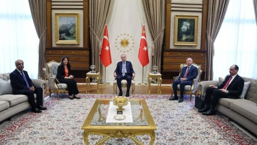 Hevdîtina Şandeya Îmraliyê ya bi Erdogan re bi dawî bû