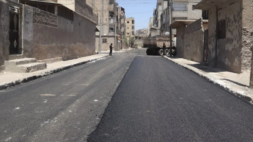 Xebatên qîrkirina rêyên Reqayê didomin