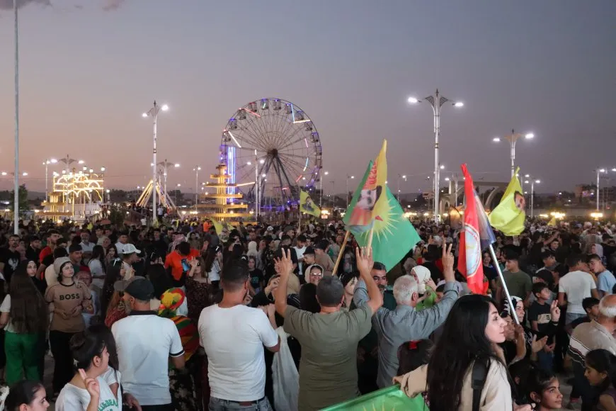 Gel ji bo peyama bideng a Rêber Apo daket qadan