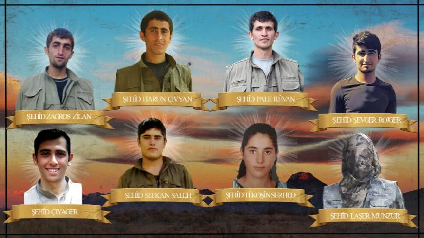 HPG-NRÇ'ê 8 şehîd bi bîr anîn