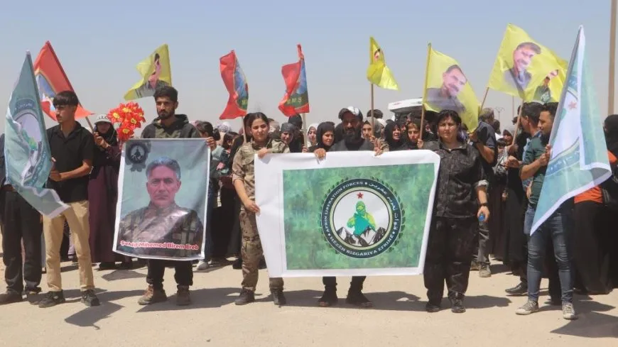 Şehîdê HRE’yê Diyar bi girseyî hat oxirkirin