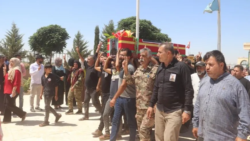 Şehîdê HRE’yê Diyar bi girseyî hat oxirkirin