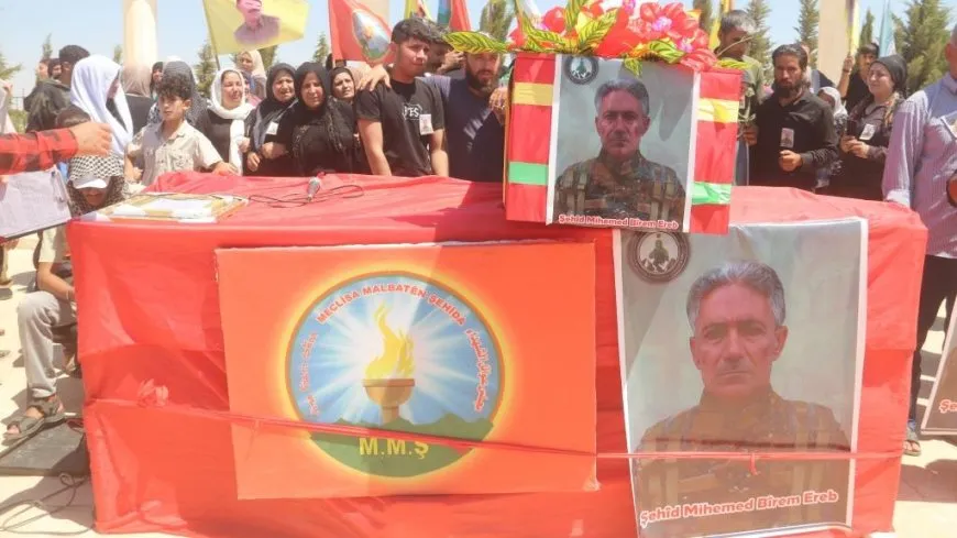 Şehîdê HRE’yê Diyar bi girseyî hat oxirkirin