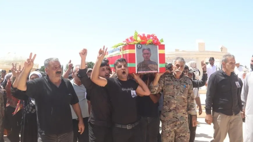 Şehîdê HRE’yê Diyar bi girseyî hat oxirkirin