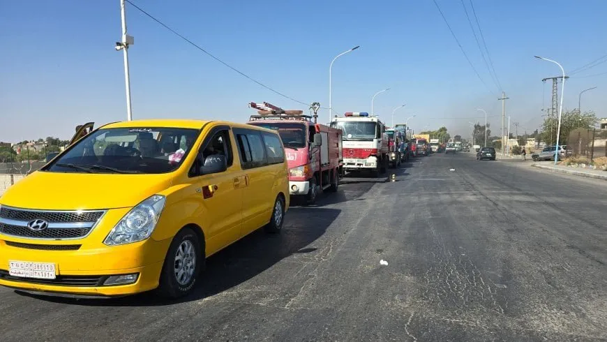 Rêveberiya Xweser careke din karwanê piştgiriyê vemirandina şewatan şand peravê