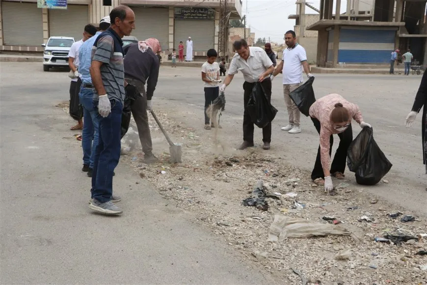 Li Hesekê xebatên paqijiyê û hişyarkirina jîngehê berdewam dikin
