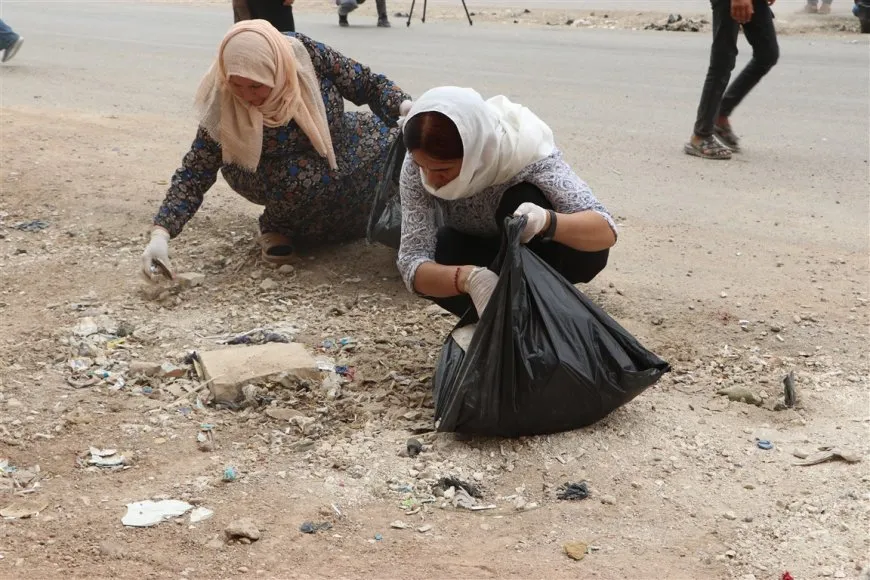Li Hesekê xebatên paqijiyê û hişyarkirina jîngehê berdewam dikin
