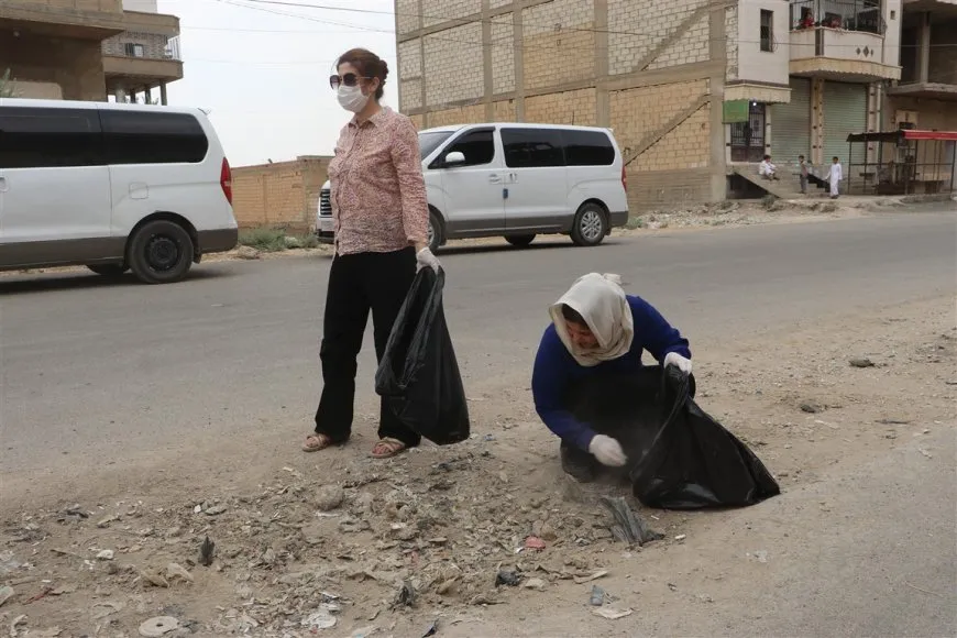 Li Hesekê xebatên paqijiyê û hişyarkirina jîngehê berdewam dikin