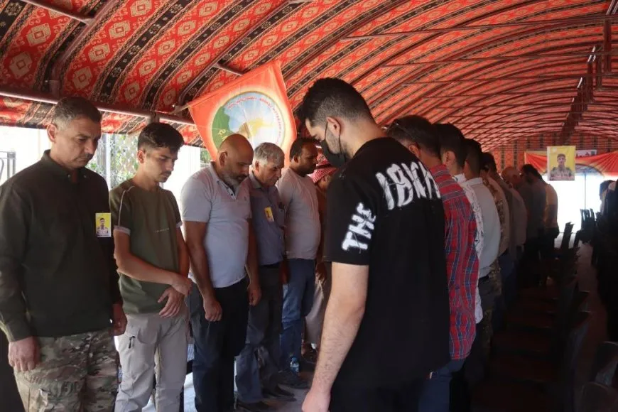Sersaxî ji malbata şehîd Mihemed Hiso re hat xwestin