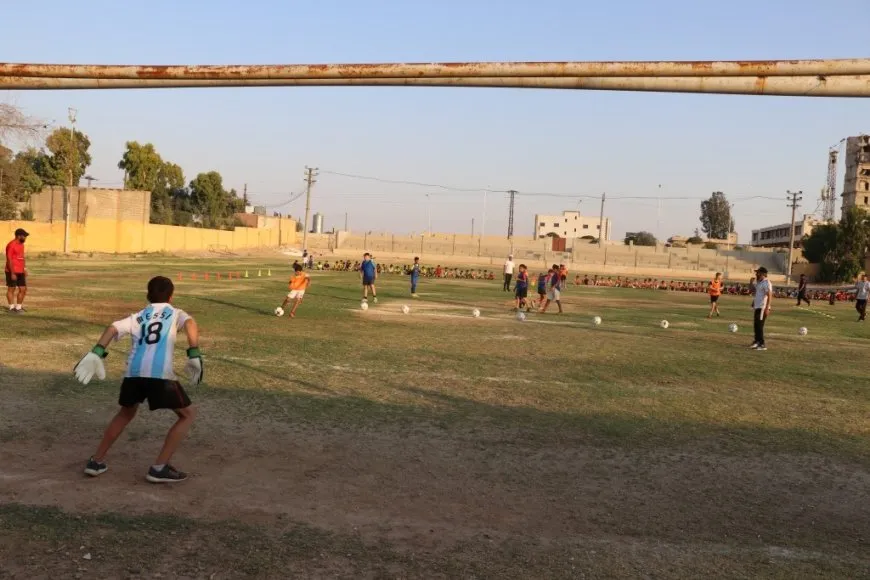 Desteya Ciwan û Werzîşê ya Tebqayê akademiya futbolê vekir