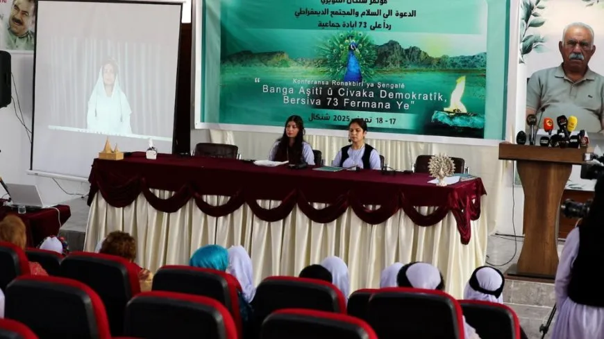 Konferansa Ronakbirî ya Şengalê di roja duyemîn de didome