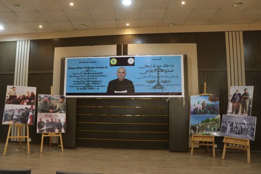 Astengiyên li pêşiya banga Rêber Abdullah Ocalan mijarên panelekê li Helebê bû