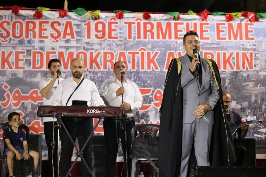 Şêniyên Helebê salvegera Şoreşa 19`ê Tîrmehê pîroz kir