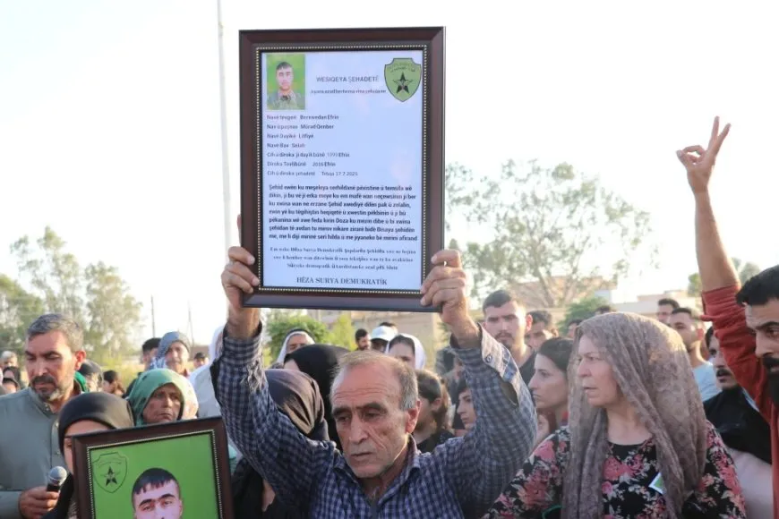 Şêniyên Tebqayê şehîd Murad Qenber oxir kir