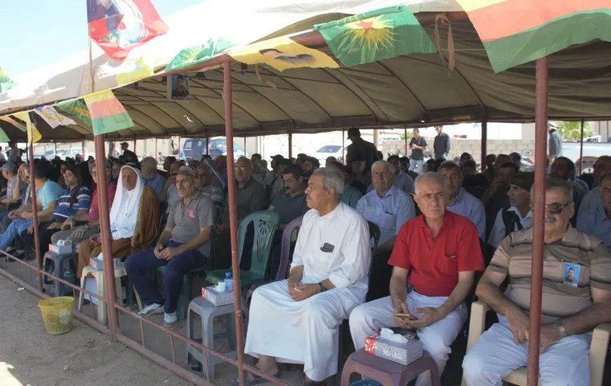 Sersaxî ji malbata şehîd Ehmed El Hemdûn  re hat xwestin