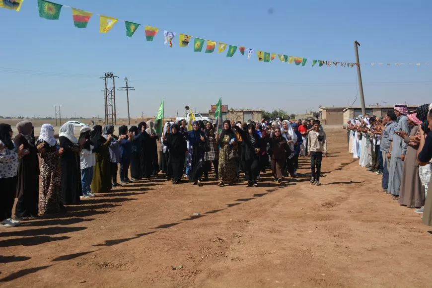 Sersaxî ji malbata şehîd Ehmed El Hemdûn  re hat xwestin
