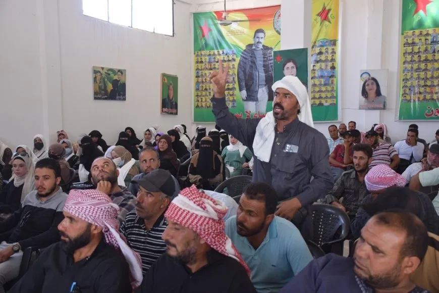Partiya Yekîtiya Demokratîk li Şedadê civînek li dar xist