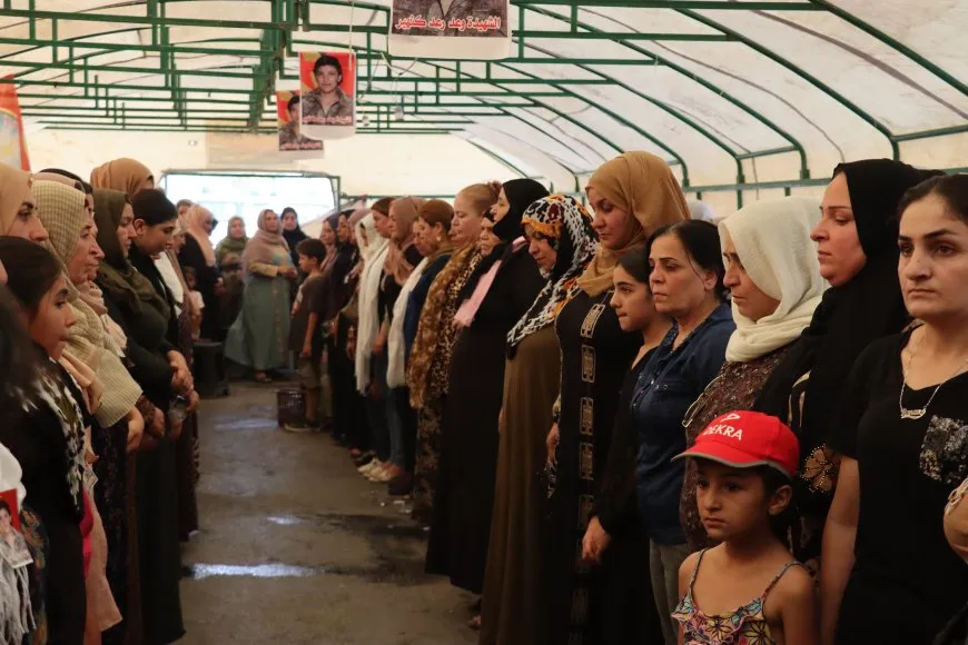 Ji bo gerîlaya HPG`ê Azadî Dijwar merasîma xiyabî