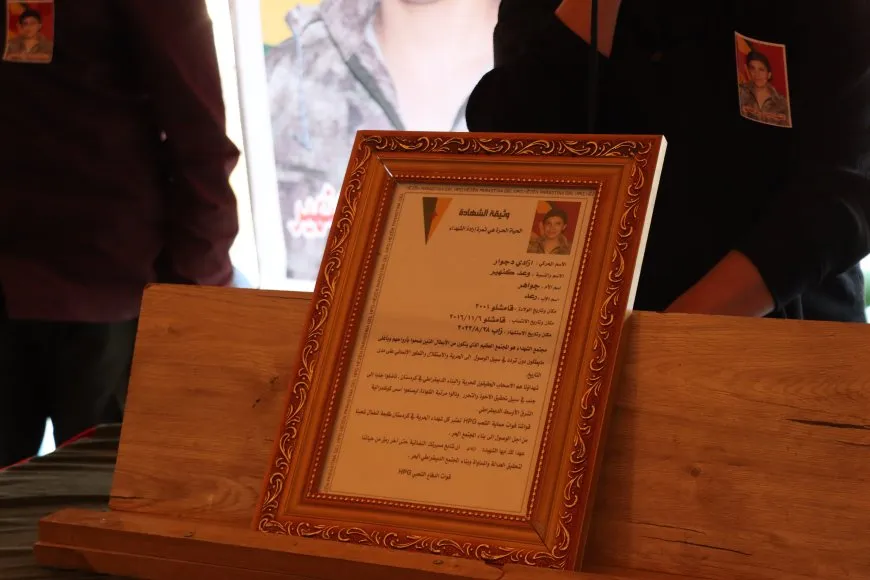 Ji bo gerîlaya HPG`ê Azadî Dijwar merasîma xiyabî