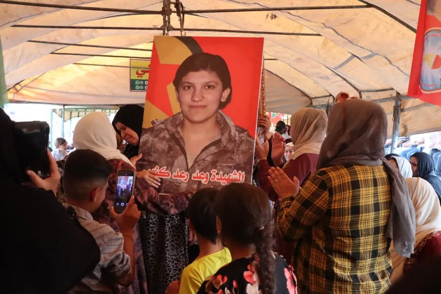 Ji bo gerîlaya HPG`ê Azadî Dijwar merasîma xiyabî
